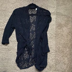 5/$25 Lace open front cardigan